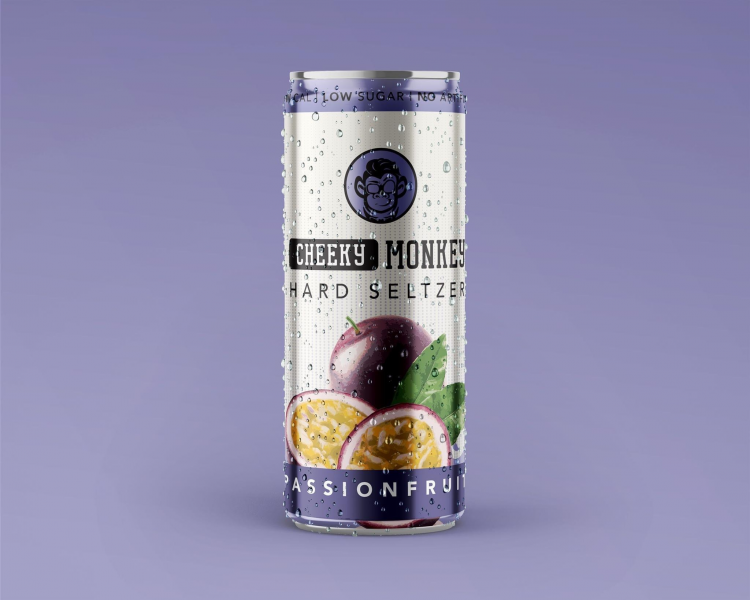 Kumara Craft Company Cheeky Monkey Seltzer Passion Fruit